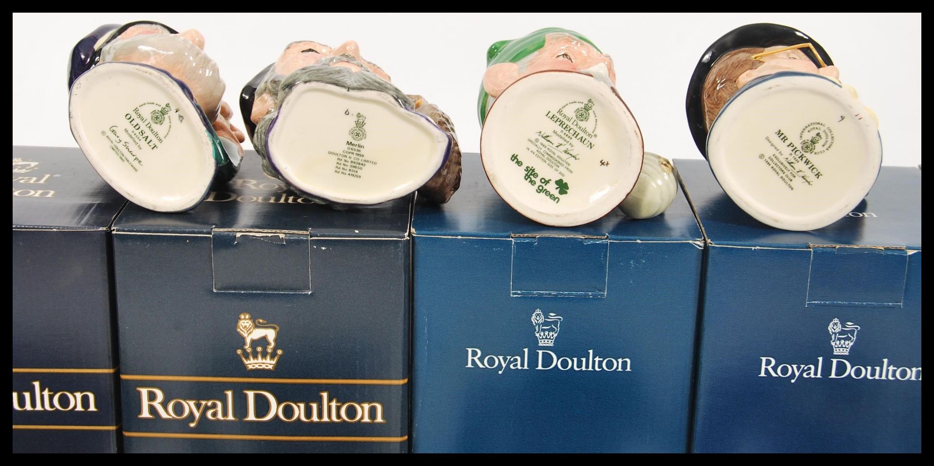 A collection of Royal Doulton character jugs of fictional characters to include Rip Van Winkle - Bild 3 aus 5