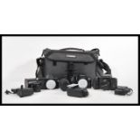 A good collection of pentax cameras and accessories to include three Pentax cameras, lenses, flashes