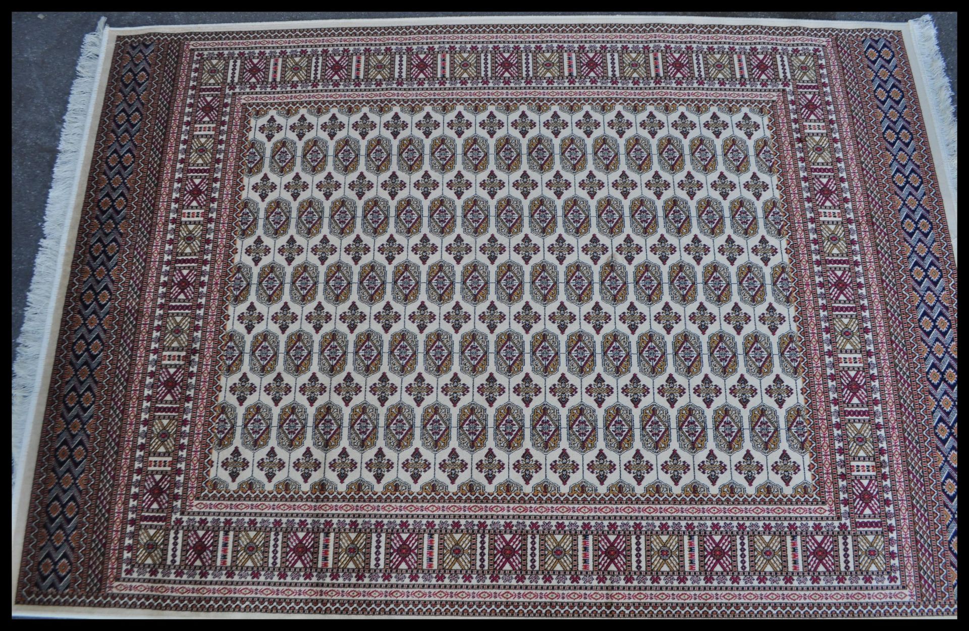 A 20th Century Kejhan Persian Islamic floor carpet