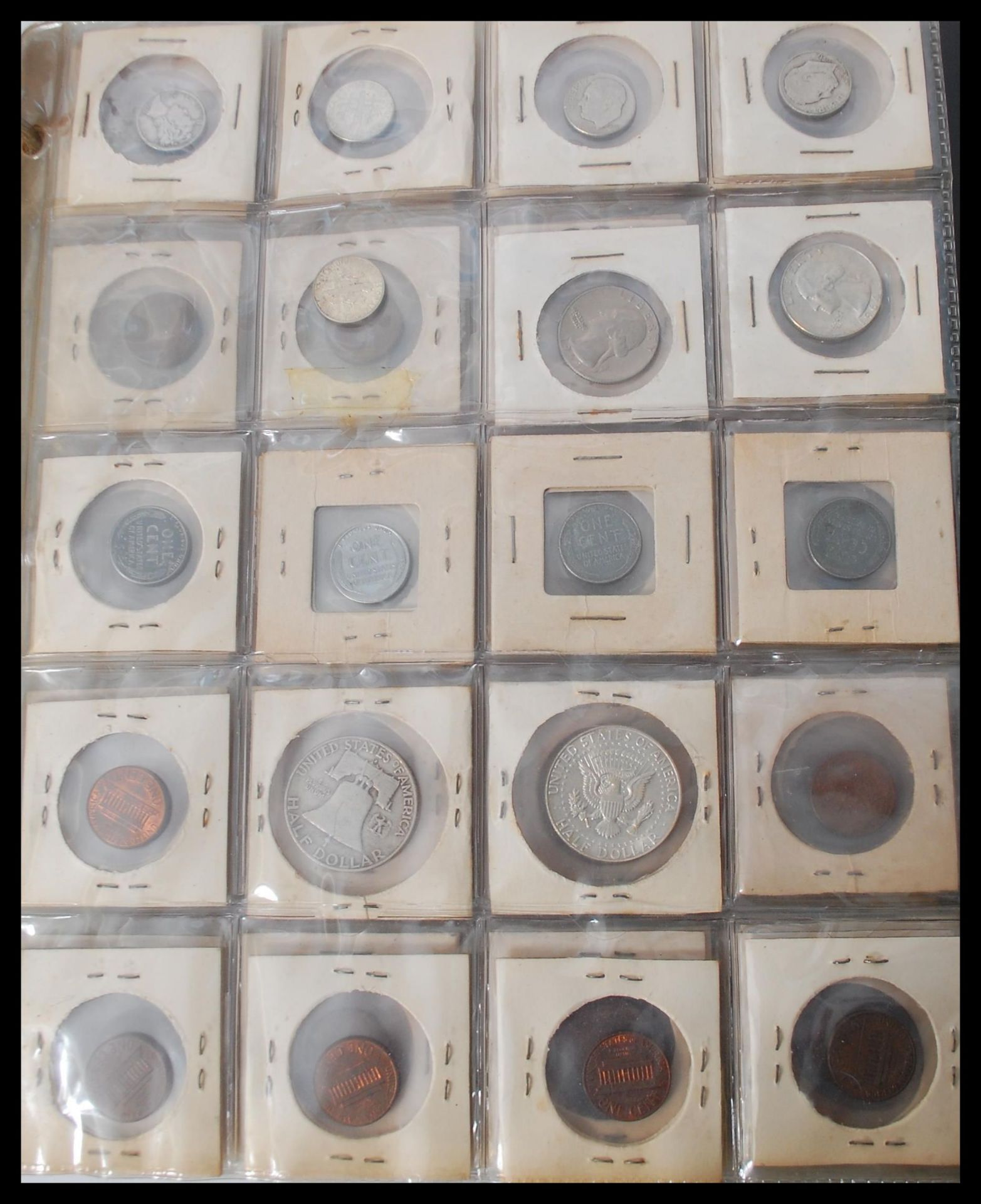 Three albums of assorted coins to include a good assortment of British Half Crowns dating from - Bild 12 aus 18