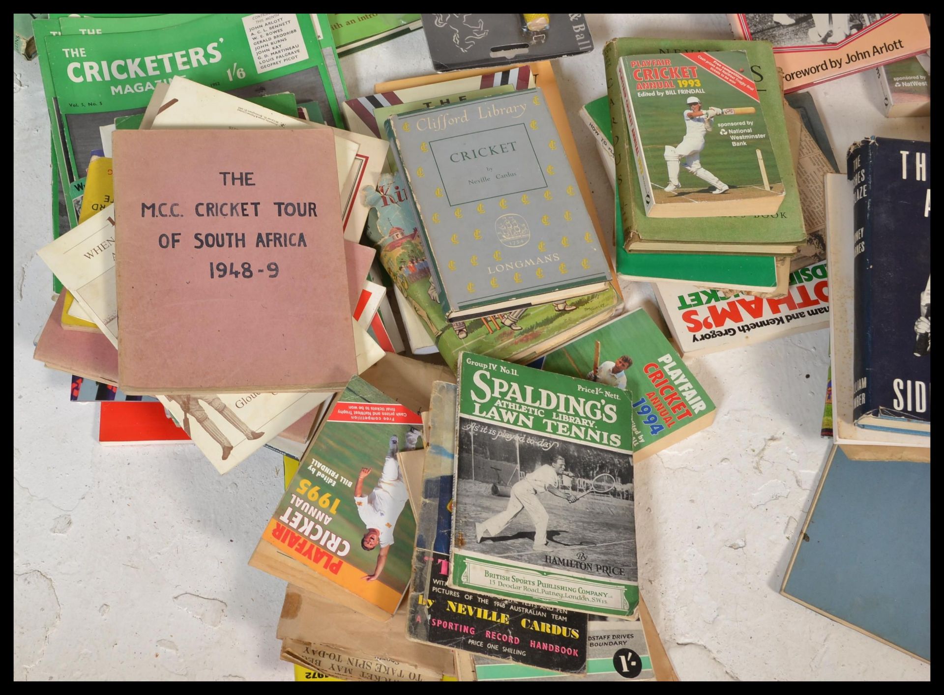 A large collection of 20thy Century cricket related ephemera to include game programmes, news - Image 6 of 7