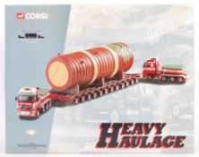 CORGI HEAVY HAULAGE BOXED DIECAST MODEL HAULIER SET