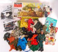 LARGE COLLECTION OF VINTAGE PALITOY ACTION MAN OUTFITS & ACCESSORIES