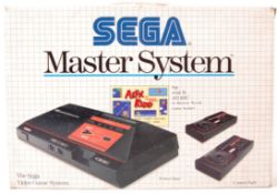 SEGA MASTER SYSTEM BOXED VIDEO GAMES COMPUTER CONSOLE