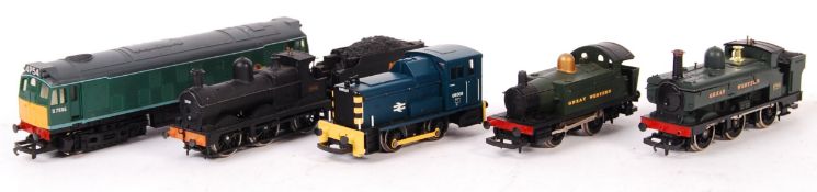 ASSORTED 00 GAUGE RAILWAY TRAINSET LOCOMOTIVES