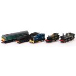 ASSORTED 00 GAUGE RAILWAY TRAINSET LOCOMOTIVES