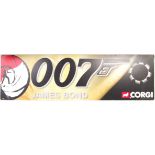 JAMES BOND 007 CORGI IN-STORE SHOP DISPLAY SIGN