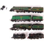 ASSORTED HORNY 00 GAUGE MODEL RAILWAY TRAINSET LOCOMOTIVES