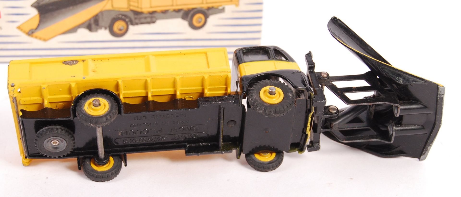 RARE VINTAGE DINKY SUPERTOYS DIECAST MODEL 958 SNOW PLOUGH - Bild 5 aus 7