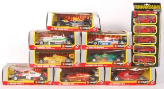 COLLECTION OF BBURAGO / BURAGO 1:24 SCALE BOXED DIECAST MODELS