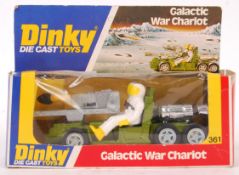 VINTAGE DINKY TOYS BOXED DIECAST MODEL GALACTIC WAR CHARIOT