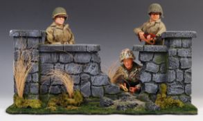 1/6 SCALE COLLECTION - WWII US ARMY MILITARY DIORAMA