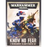 WARHAMMER 40K ' KNOW NO FEAR ' STARTER SET BOXED