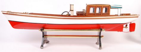 INCREDIBLE RADIO CONTROLLED LIVE STEAM CABIN CRUISER ' ELSPETH '