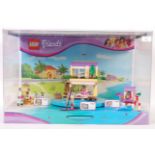 LEGO FRIENDS SHOP DISPLAY BOX FEATURING SETS 41027, 41037 & 41028