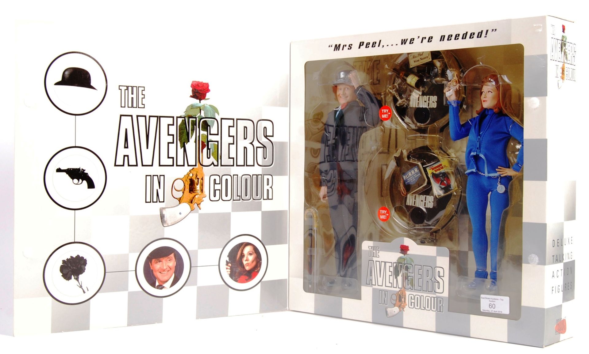 RARE PRODUCT ENTERPRISE ' THE AVENGERS ' 1:8 SCALE FIGURES - Bild 2 aus 4