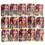 COLLECTION OF HASBRO STAR WARS EPISODE I CARDED ACTION FIGURES