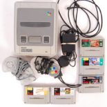 SUPER NINTENDO (SNES) (PAL) VIDEO GAMES COMPUTER CONSOLE AND GAMES