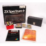 VINTAGE SINCLAIR ZX SPECTRUM COMPUTER & COLLECTION OF GAMES