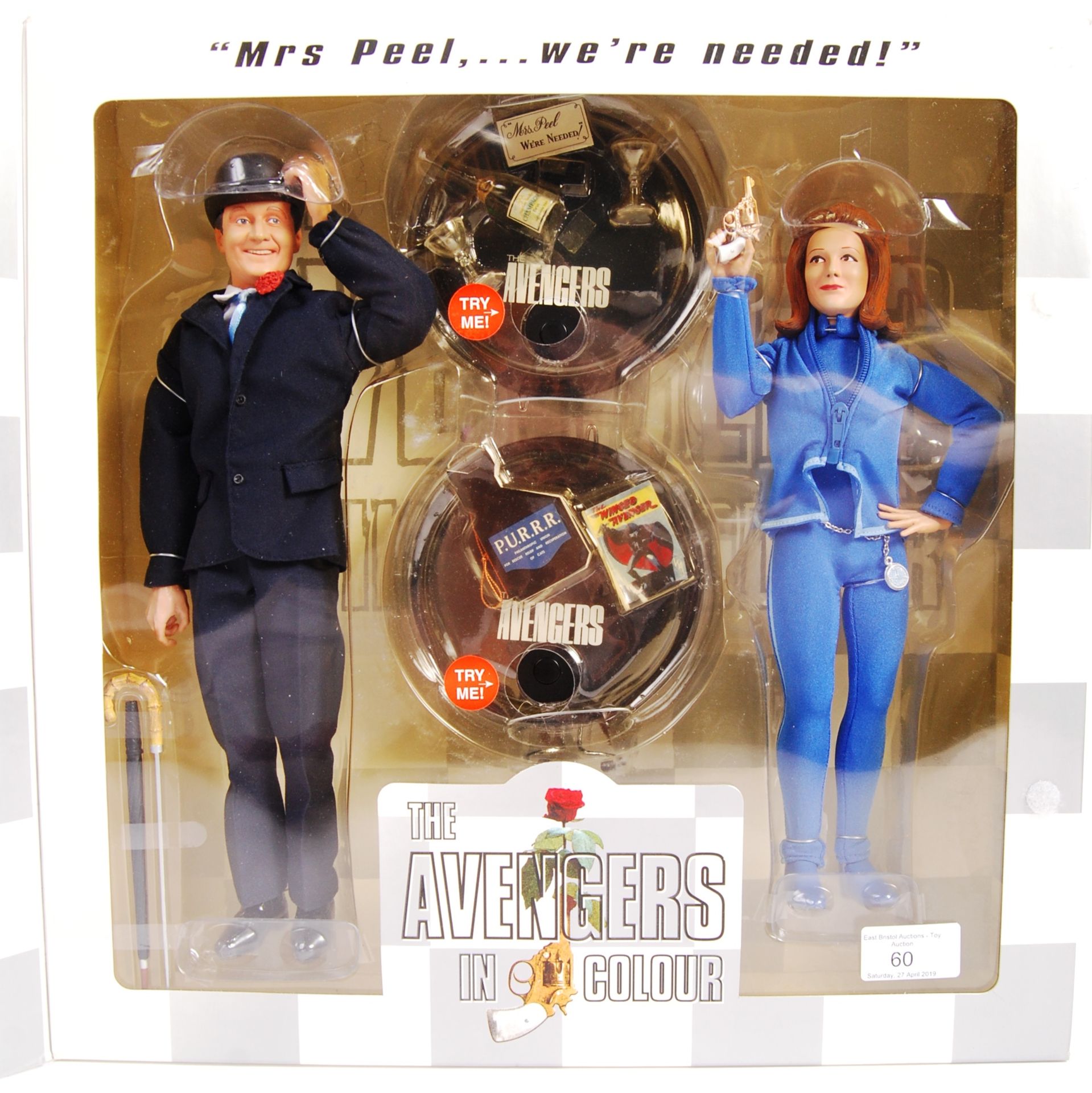 RARE PRODUCT ENTERPRISE ' THE AVENGERS ' 1:8 SCALE FIGURES - Bild 3 aus 4