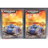 WARHAMMER - GAMES WORKSHOP 40K SPACE MARINE LAND RAIDER MODEL KITS