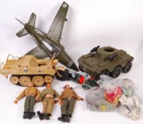 COLLECTION OF VINTAGE ACTION MAN FIGURES & ACCESSORIES