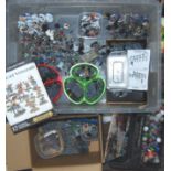 WARHAMMER - LARGE COLLECTION OF FIGURES & RELATED