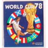 RARE VINTAGE FIGURINE PANINI WORLD CUP 78 FOOTBALL STICKER BOOK
