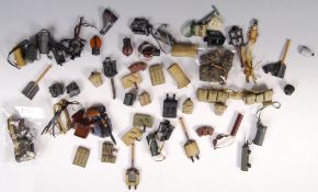 1/6 SCALE COLLECTION - LARGE AMOUNT OF MILITARY KIT SCALE ITEMS