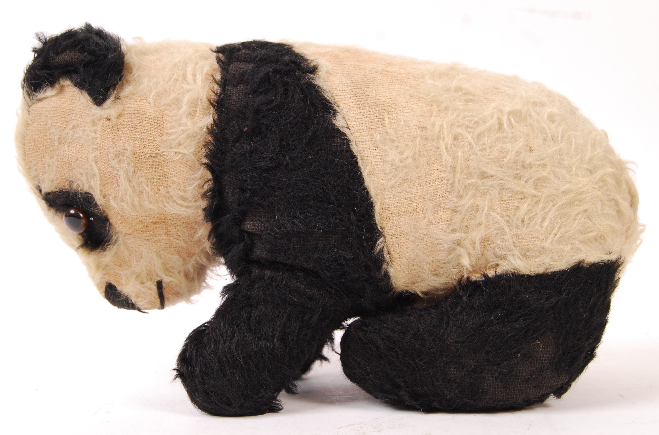 ORIGINAL VINTAGE 1930'S MERRYTHOUGHT TOYS MOHAIR PANDA - Image 2 of 4