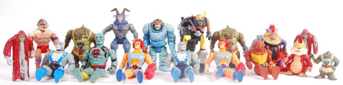 COLLECTION OF VINTAGE 1980'S LJN TOYS ' THUNDERCATS ' FIGURES