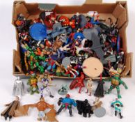 LARGE COLLECTION OF ASSORTED ACTION FIGURES - STAR WARS, TMNT ETC