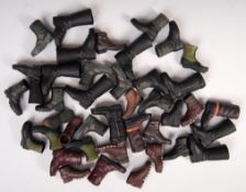 1/6 SCALE COLLECTION - LARGE QUANTITY OF 1:6 SCALE MILITARY BOOTS