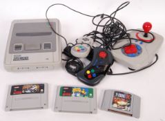 VINTAGE SNES SUPER NINTENDO GAMES CONSOLE & GAMES