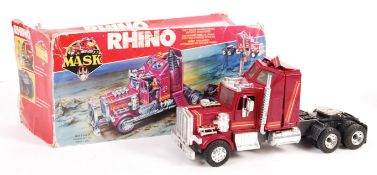 VINTAGE 1980'S KENNER MASK ' RHINO ' ACTION FIGURE PLAYSET