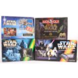 ASSORTED BOXED STAR WARS BOARD GAMES / PLAYSETS