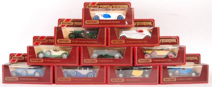 VINTAGE MATCHBOX MODELS OF YESTERYEAR BOXED DIECAST CARS
