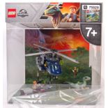 LEGO JURASSIC WORLD SHOP DISPLAY BOX FEATURING SET 75928