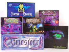 COLLECTION OF VINTAGE ATMOSFEAR HORROR THEMED BOARD GAMES