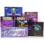 COLLECTION OF VINTAGE ATMOSFEAR HORROR THEMED BOARD GAMES