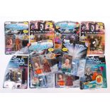 STAR TREK PLAYMATES CARDED ACTION FIGURES - NEXT GENERATION ETC