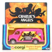 EX-SHOP STOCK CORGI CHARLIE'S ANGELS CUSTOM VAN MO