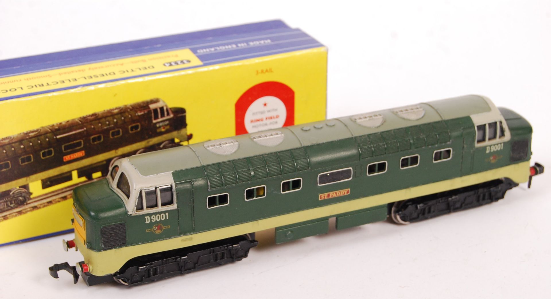 RARE VINTAGE HORNBY DUBLO 3-RAIL RAILWAY TRAINSET LOCOMOTIVE - Bild 2 aus 6