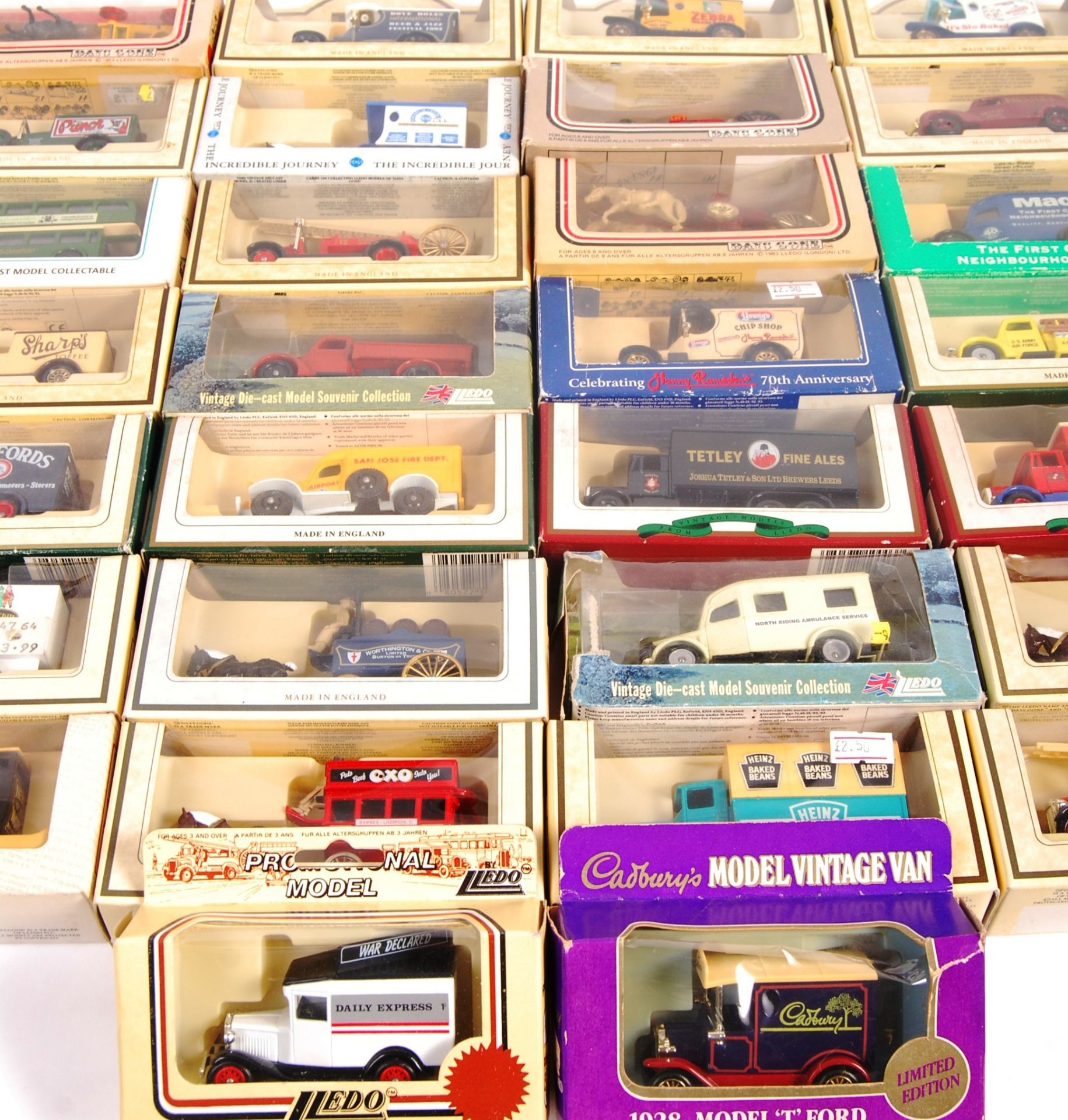 LLEDO PROMOTIONAL BOXED DIECAST MODEL ADVERTISING VEHICLES - Bild 3 aus 3