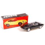 RARE VINTAGE HUNGARIAN LEMEZARU GYAR TINPLATE E-TYPE JAGUAR