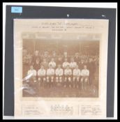 FOOTBALL photograph. 1920 Ireland v England played