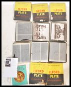 A large collection of glass negatives by still lif