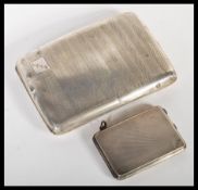 An early 20th Century hallmarked silver Art Deco c