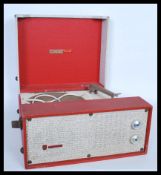 A vintage retro 20th Century Philips portable reco