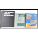 A selection of vintage car and bike related manual